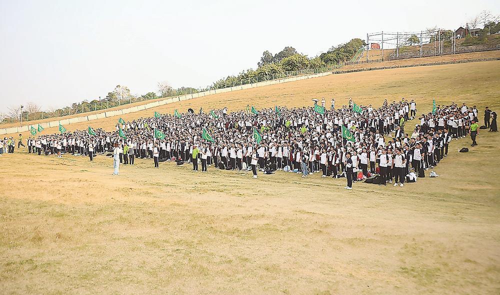 融合教育功能延伸了露营的内涵。本报记者 肖榕 摄