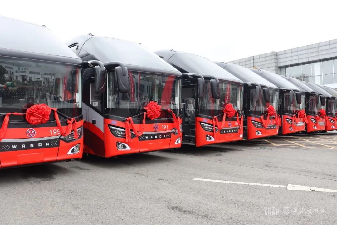400辆贵州制造客车“驶向”沙特阿拉伯