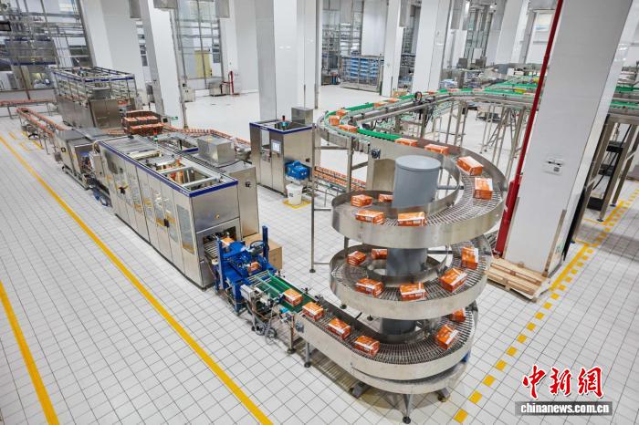 燕塘乳业5G工厂。广州市工业和信息化局供图