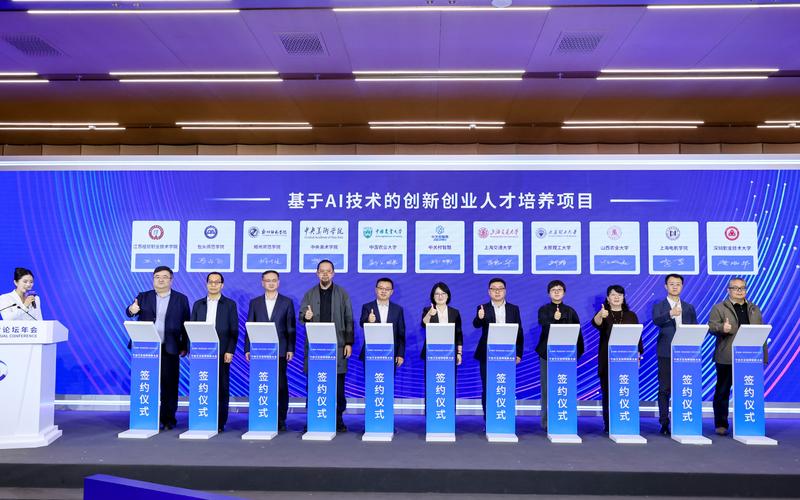 3月28日，多项合作签约在千校万企协同创新大会上完成，一批优秀合作项目正式落地。 受访者供图