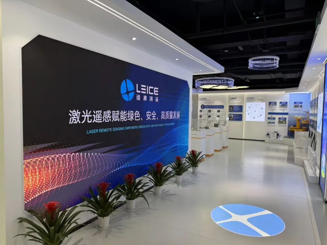 镭测创芯产品展厅。本报记者 张鹏飞 摄