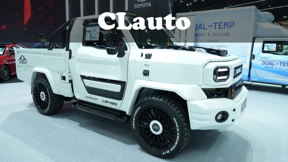 巴博斯风格丰田Hilux Champ亮相曼谷国际车展，玩具皮卡既视感 | 酷乐汽车
