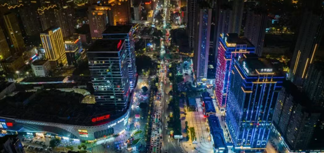 福清市音西街道清昌大道。 福清市融媒体中心 供图