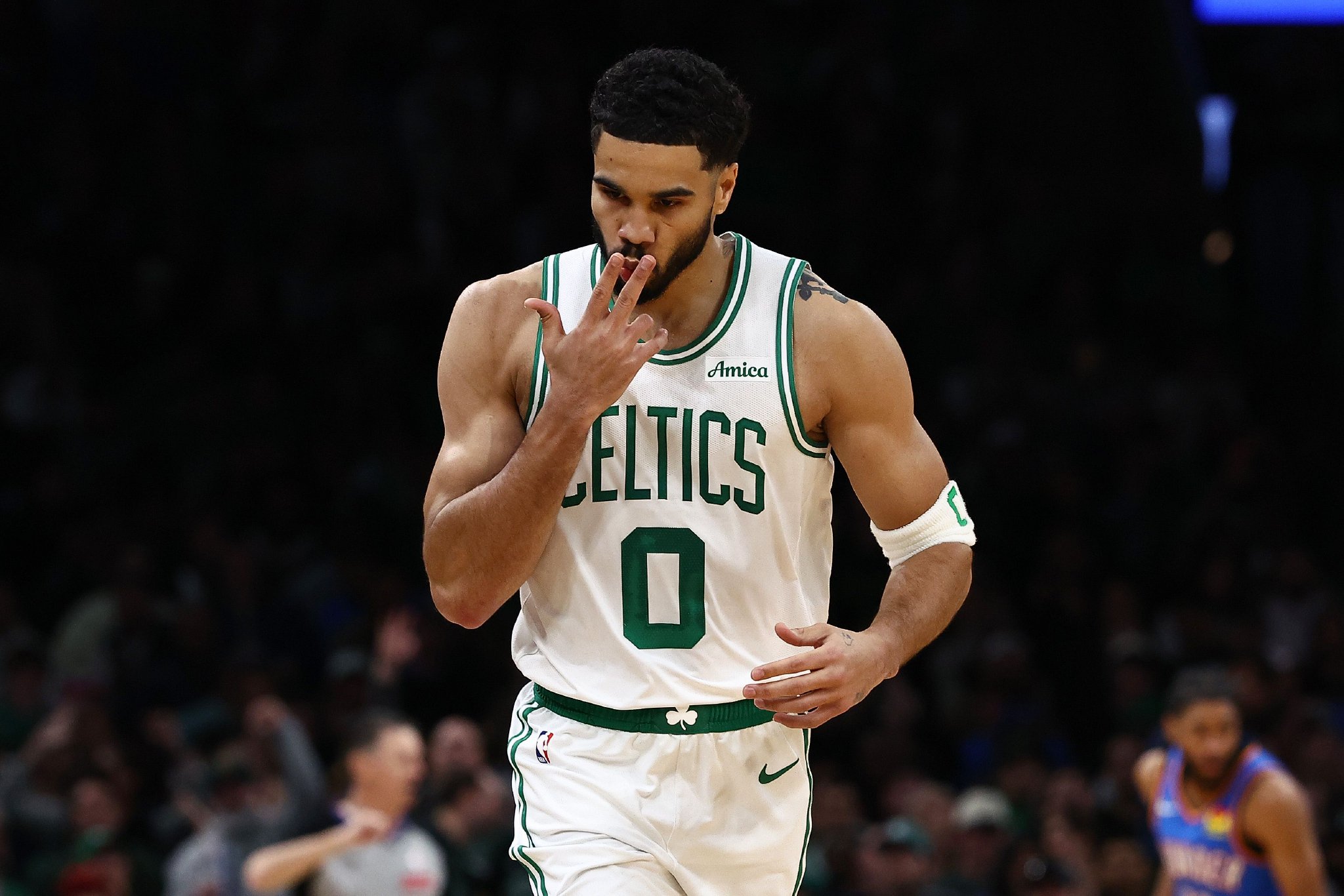 入选年度最佳队友候选名单！凯尔特人发文祝贺塔图姆！