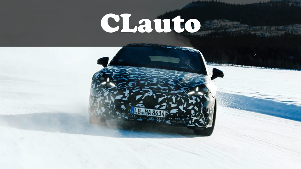 奔驰AMG全新四门纯电轿车完成冬季测试，冰面漂移无压力 | 酷乐汽车