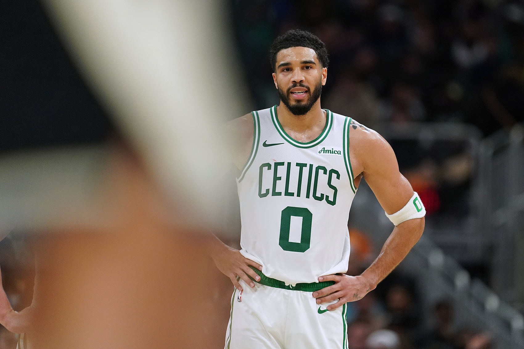 塔图姆：本周才决定出战MSG的这场比赛 赛前还告诉自己要放松