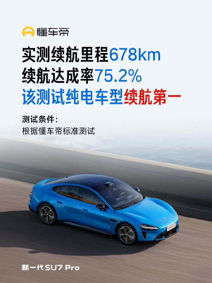 最长续航902km！ 新一代SU7在续航上做了哪些技术升级？