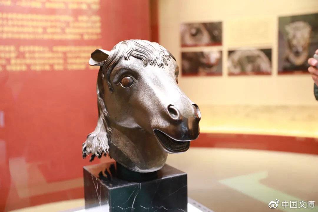 圓明園馬首。圖據中國文博