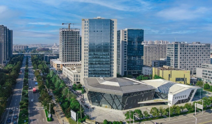 徐州經開區以龍頭項目為牽引，打造服務產業標杆。徐州經開區供圖