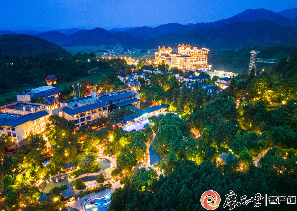 西溪森林溫泉渡假邨業態多元。渡假邨供圖
