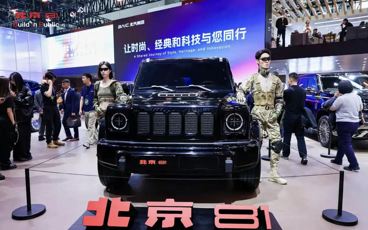 北京越野 BJ81“战术方盒子”SUV 亮相 2026 北京车展：计划 8 月 1 日上市，预售价 20-25 万元
