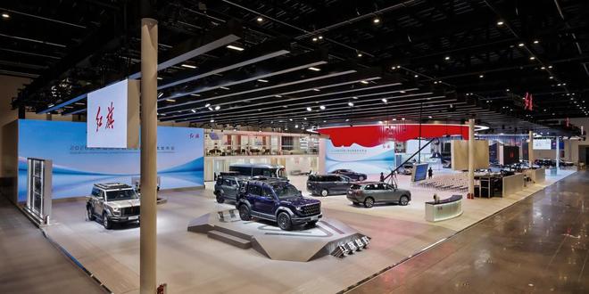红旗越野量产版亮相北京车展，全新一代H9搭载华为乾崑智驾ADS5