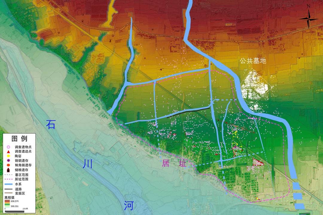 長春遺址平面圖