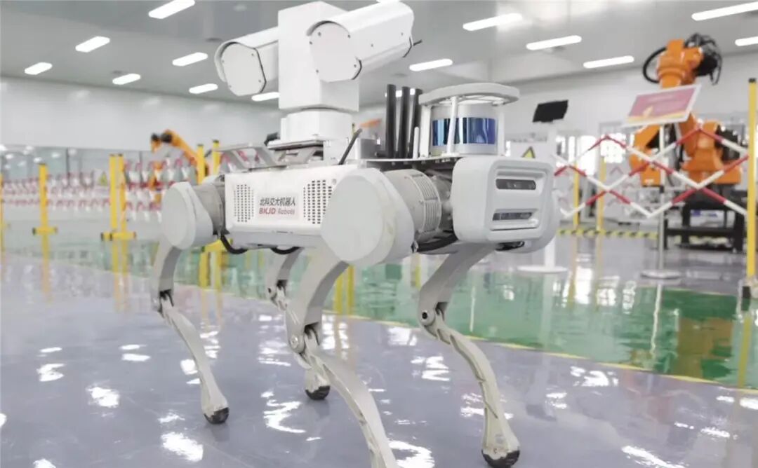 人工智能機器人製造。 包頭市融媒體中心攝影記者 宮偉恩 攝