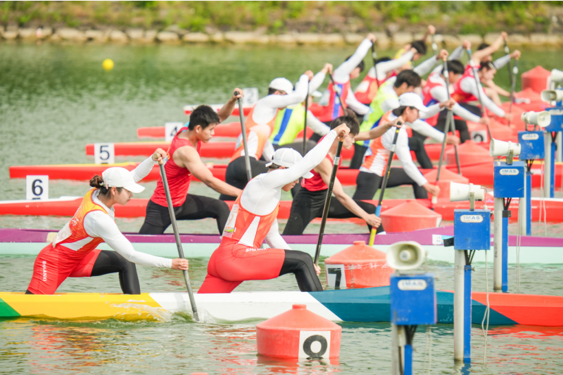 2026年全国皮划艇静水U18青年锦标赛于合肥紫蓬山正式开赛