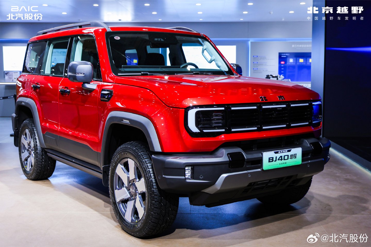 北京越野 BJ40 增程长续航版将于 5 月 21 日上市，预售价 21.48 万元