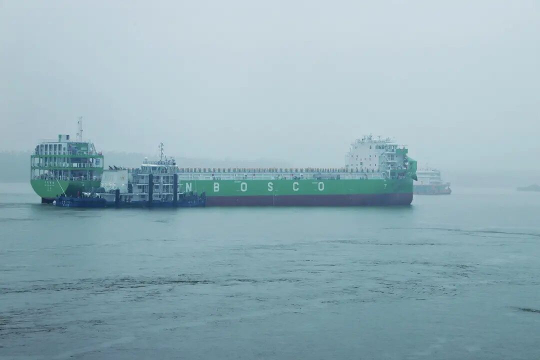电动巨轮，开启海试
