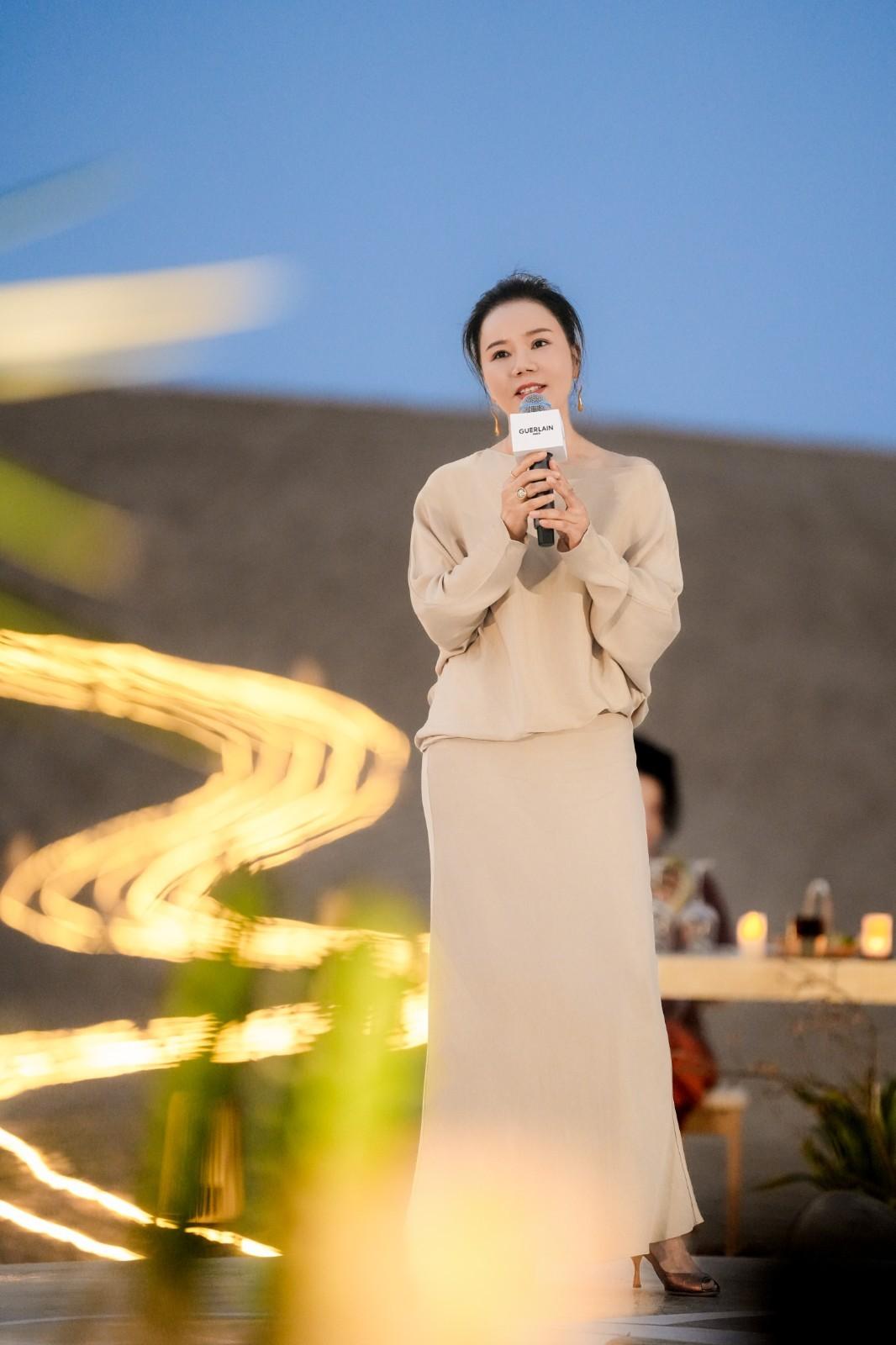 图：法国娇兰中国区总经理Stella Ye