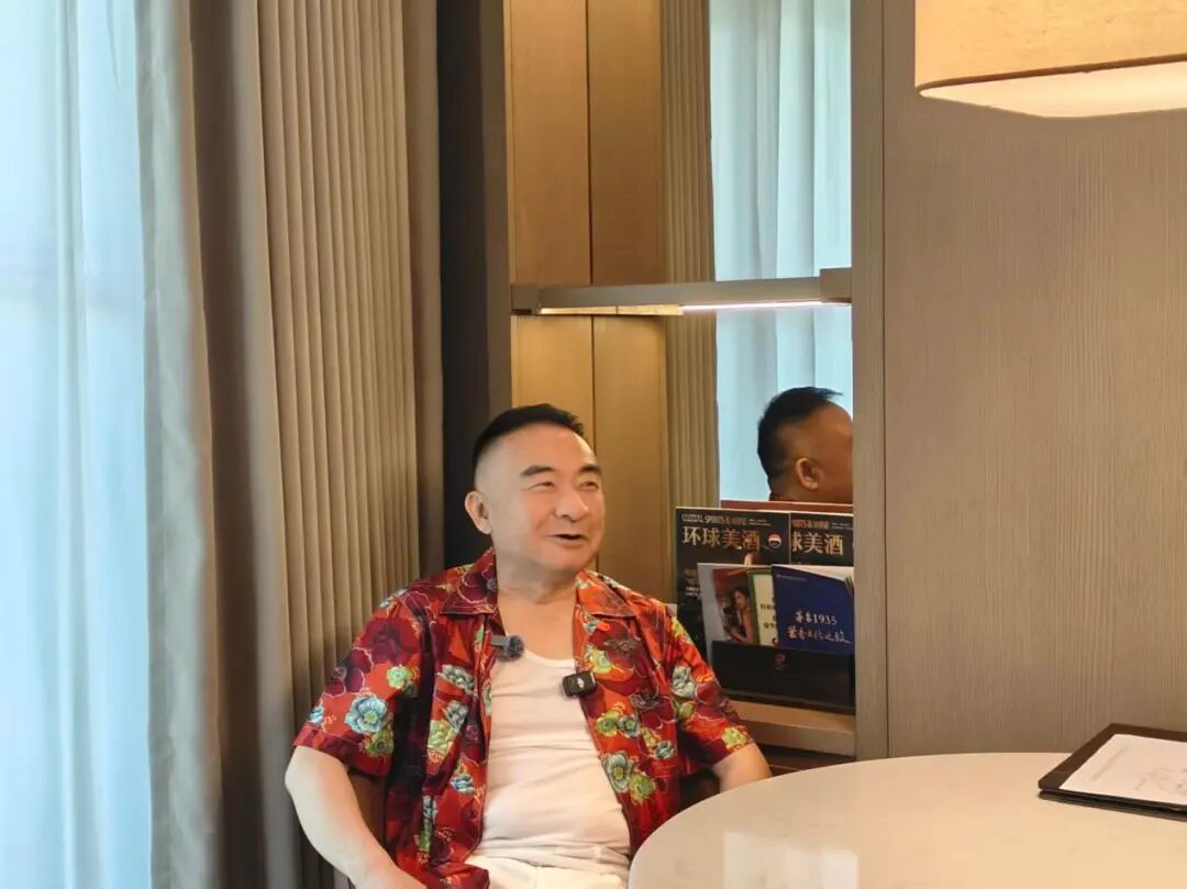 （林园接受媒体采访 &nbsp;郑俊婷摄）