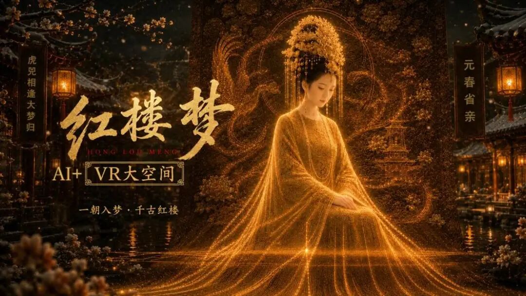 商汤文旅联合南京云锦博物馆将推出AI+VR 《红楼梦》幻境展