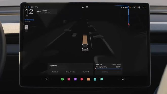 特斯拉FSD v15早期版本已上路，Robotaxi车队率先搭载