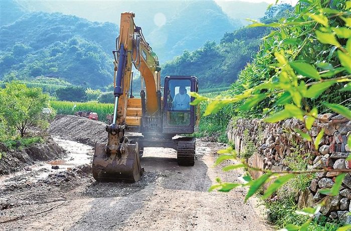 政企同心攻坚 重建美好家园