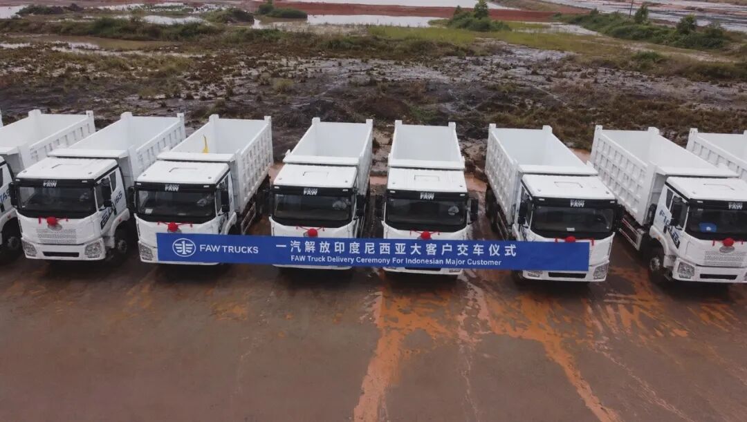 百辆交付！解放重卡东南亚硬核拿下重要大单