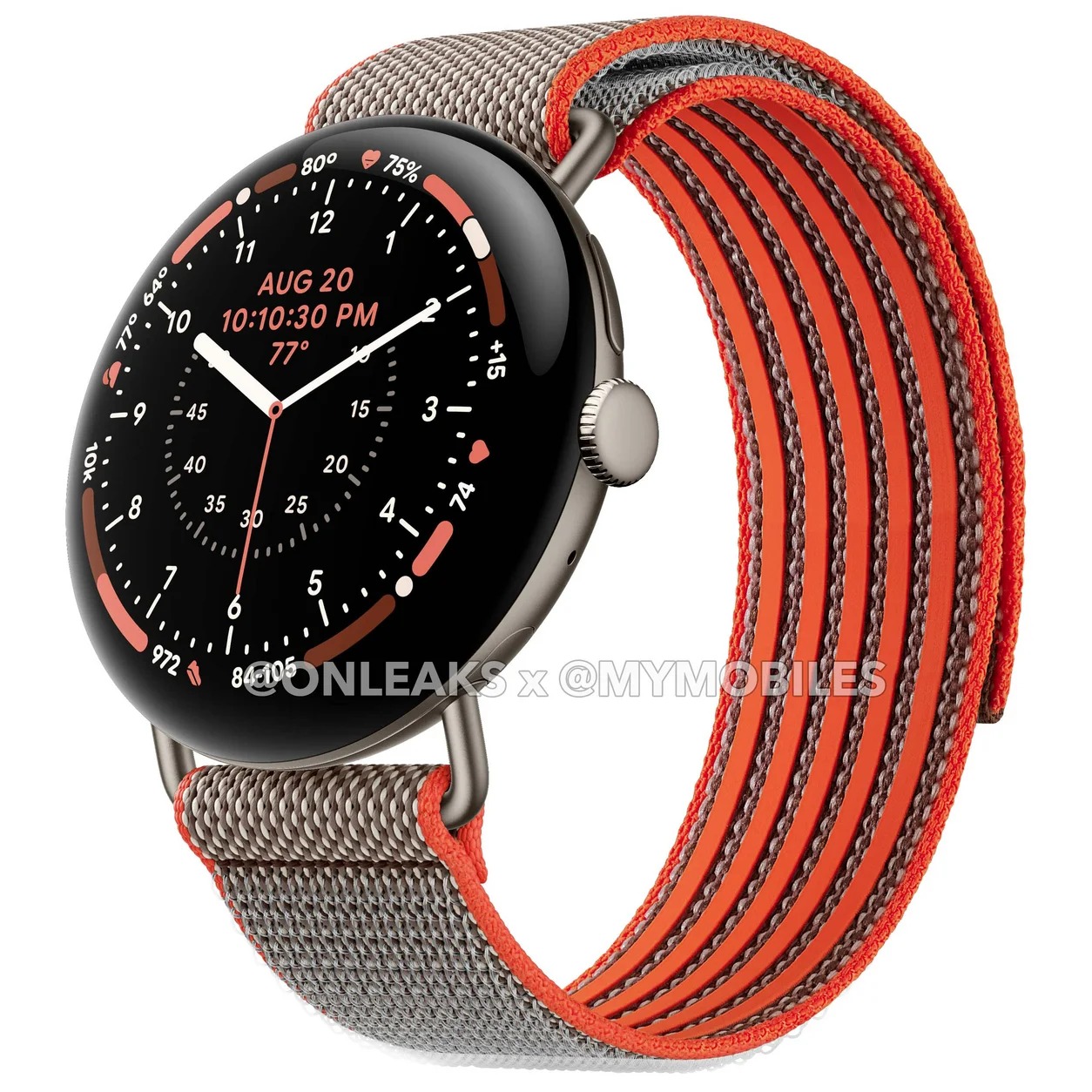 斯蒂芬 · 库里特别版谷歌 Pixel Watch 5 手表曝光，亮橙色点缀表带
