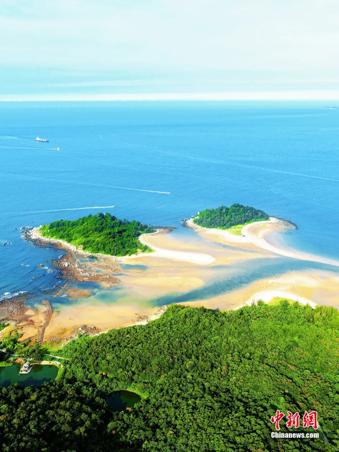 圖為馬尾島。關巧明 攝