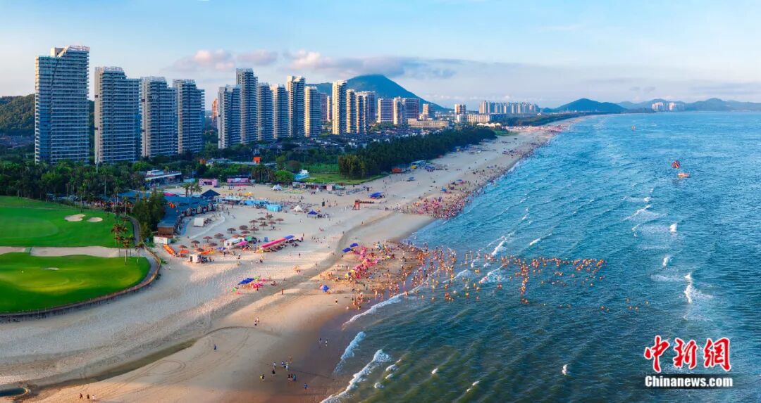 圖為海陵島。馮迎 攝