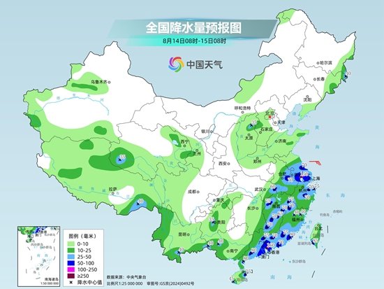 江南江淮等地仍有强降雨 新疆四川盆地等地暑热顽固