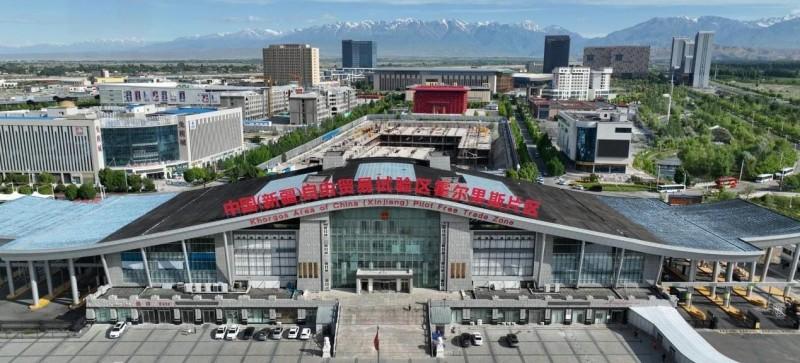 中哈合作中心俯瞰图