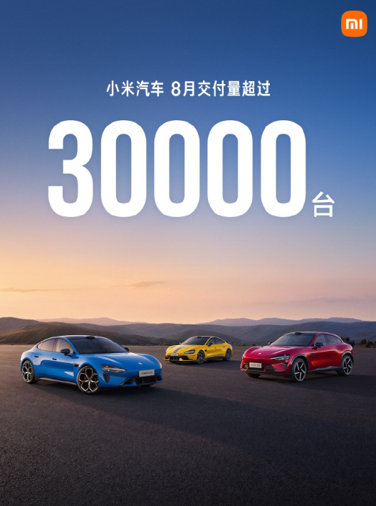 8月新势力车企销量公布：零跑交付103129台，鸿蒙智行交付42101台，小米、极氪交付超30000台