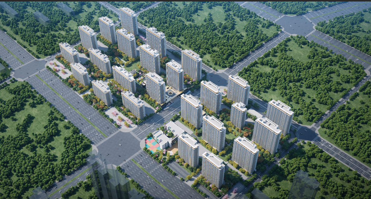 【河北】石家庄东方玺项目东大门建成开放 【河北】石家庄东方玺项目东大门建成开放