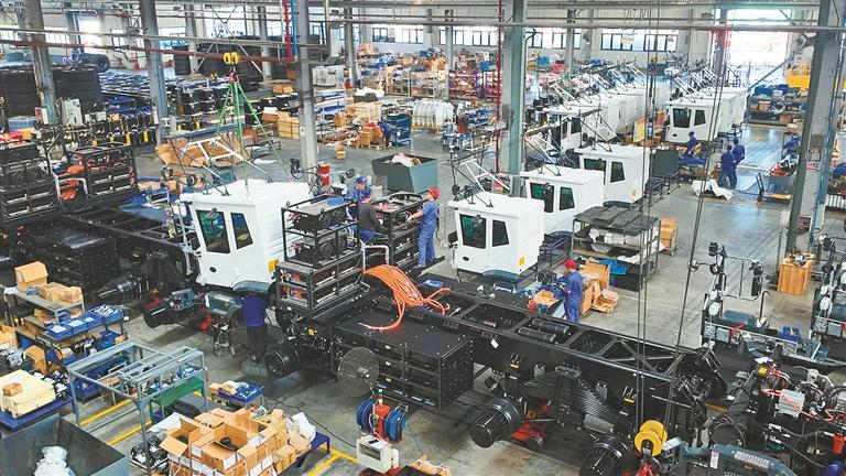 西咸新区特种车、汽车零部件、智能钻探三大板块齐头并进