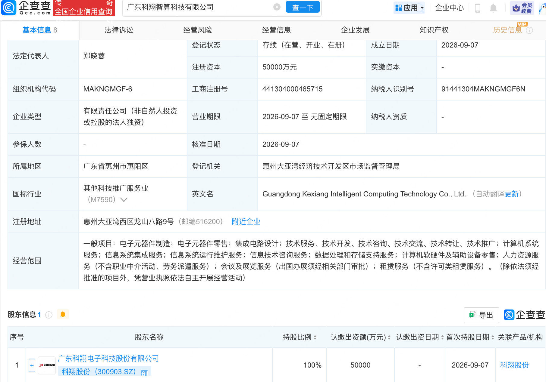 科翔股份新设智算科技公司,含集成电路设计业务 科翔股份新设智算科技公司,含集成电路设计业务