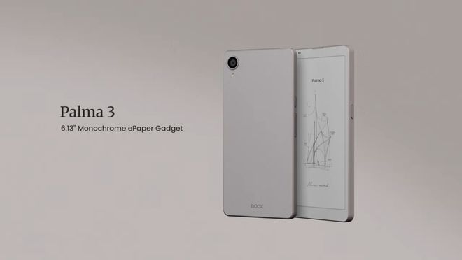 文石推出Boox Palma 3电纸书，升级铝边框、6.13英寸E-ink屏