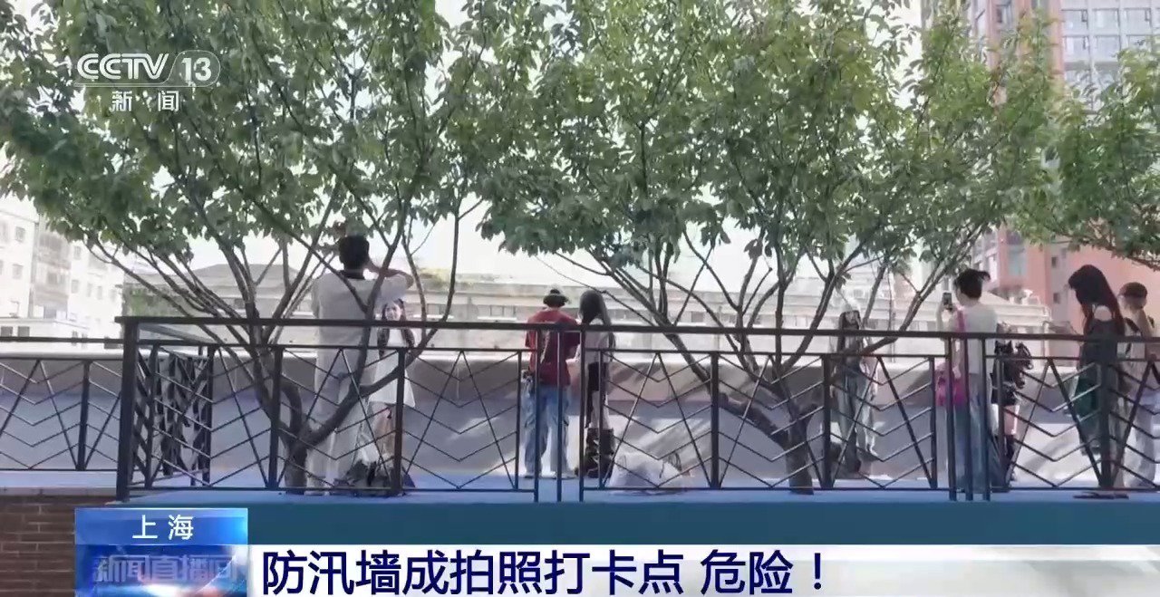 视频丨莫冒险!防汛墙成拍照打卡点 小心隐藏的落水风险 视频丨莫冒险!防汛墙成拍照打卡点 小心隐藏的落水风险