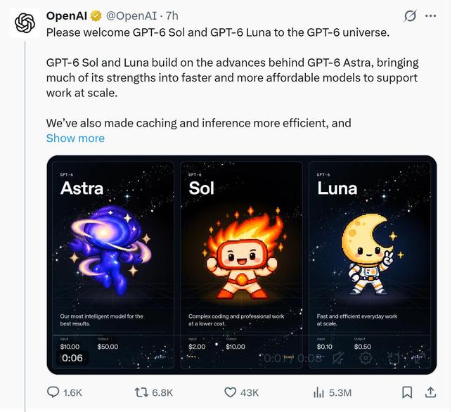 “AI威胁论”后,Anthropic、OpenAI同日发布“更便宜的模型” “AI威胁论”后,Anthropic、OpenAI同日发布“更便宜的模型”
