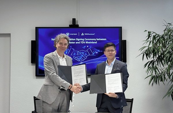 从科隆再出发，TÜV莱茵与福田汽车开启全球化战略合作新阶段