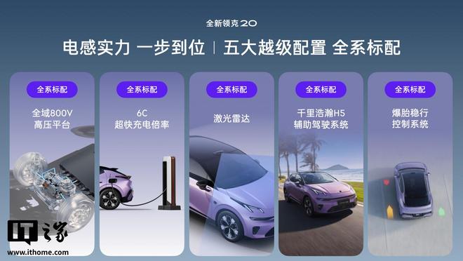 全新领克20上市:全系标配激光雷达,限时专享价11.88万元起