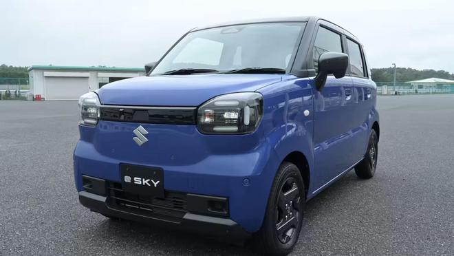 铃木首款电动K-car e‑Sky下月日本上市：定价低于比亚迪Racco，续航达310公里
