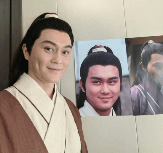 张智霖重现94版《射雕英雄传》郭靖！依旧顶级神颜