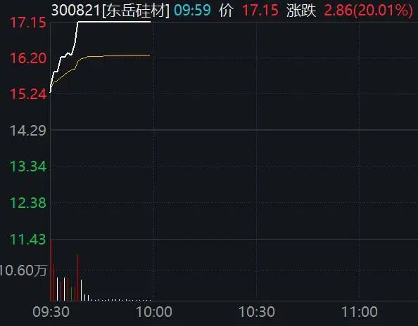 300821，直线涨停！净利预增超190倍