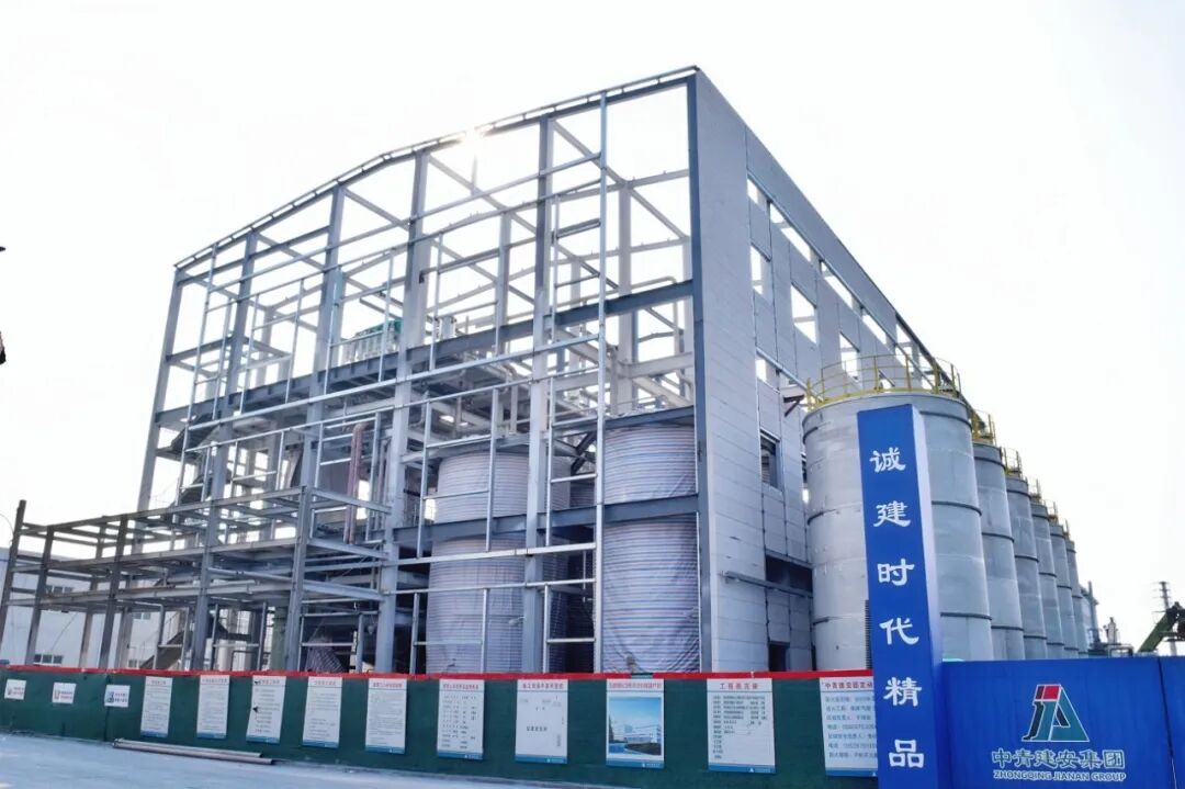 海湾精化2.5万吨/年硅溶胶扩产项目建设正酣