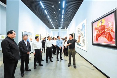安徽省体育美术、书法和摄影作品展开展