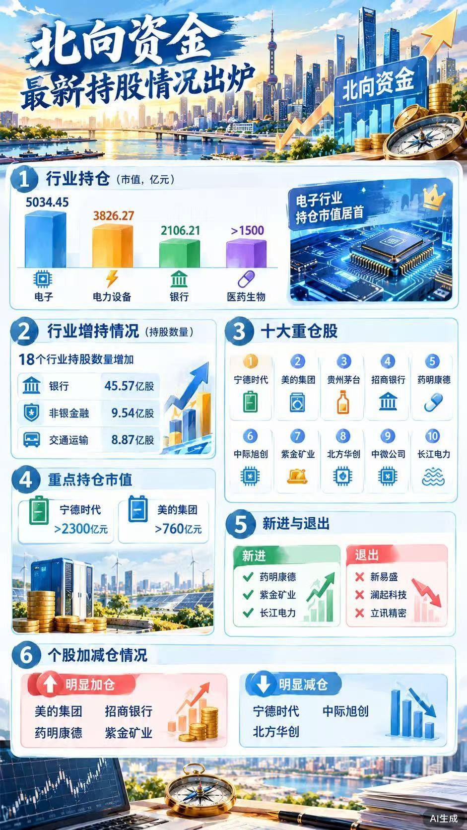 A股晚间热点 | 美CPI超预期!加息押注增加，美股美债双双下挫、金银大跌