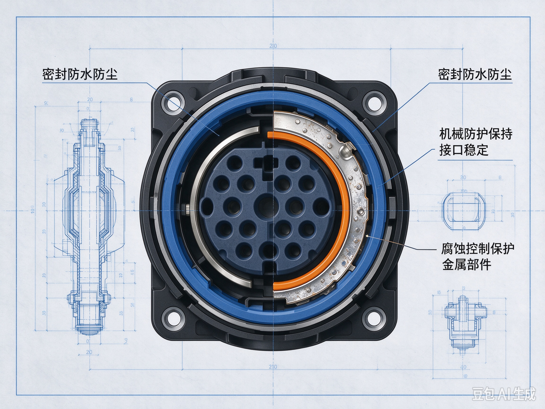 更高数据速率与电气化重塑现代交通领域的恶劣环境连接器