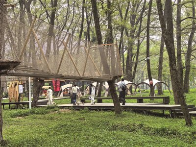 秋日乡村旅游热