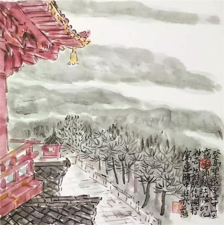 画家眼中的东极抚远